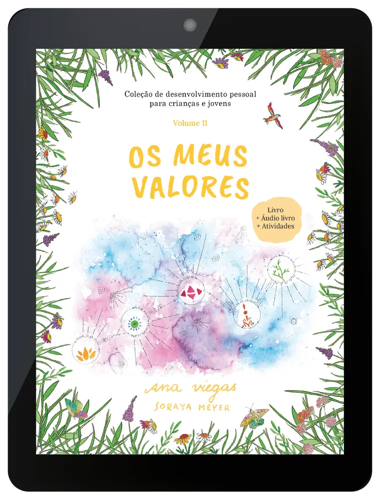 Ebook | Os meus valores | Ebook 11 | Coleção de desenvolvimento pessoal para crianças e jovens - calonodedo