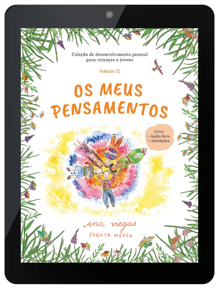 Ebook | Os meus pensamentos | Ebook 12 | Coleção de desenvolvimento pessoal para crianças e jovens - calonodedo