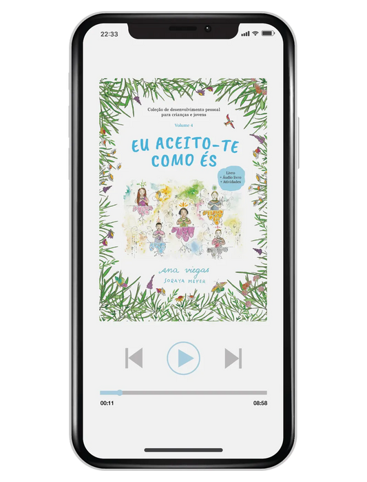 Áudio livro | Eu aceito-te como és | Audiolivro 4 | Coleção de desenvolvimento pessoal para crianças e jovens - calonodedo