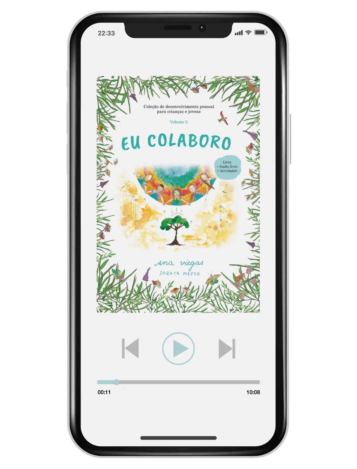 Áudio livro | Eu colaboro | Audiolivro 5 | Coleção de desenvolvimento pessoal para crianças e jovens - calonodedo