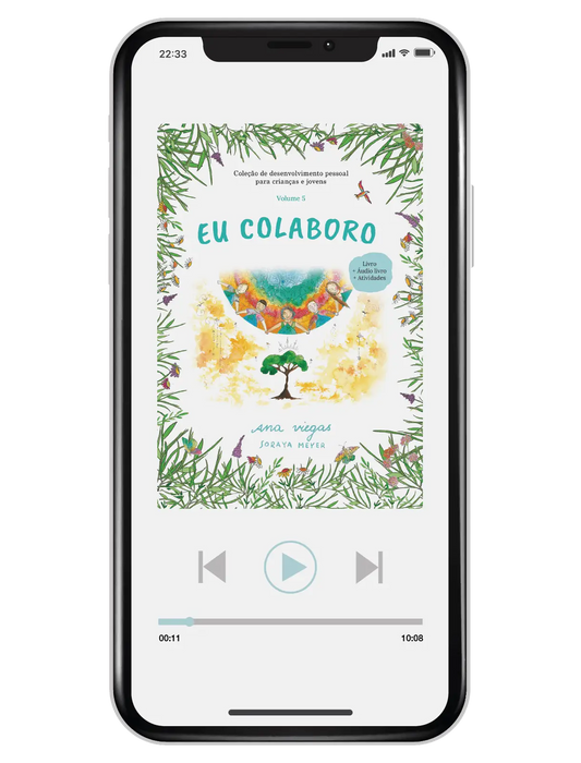 Áudio livro | Eu colaboro | Audiolivro 5 | Coleção de desenvolvimento pessoal para crianças e jovens - calonodedo