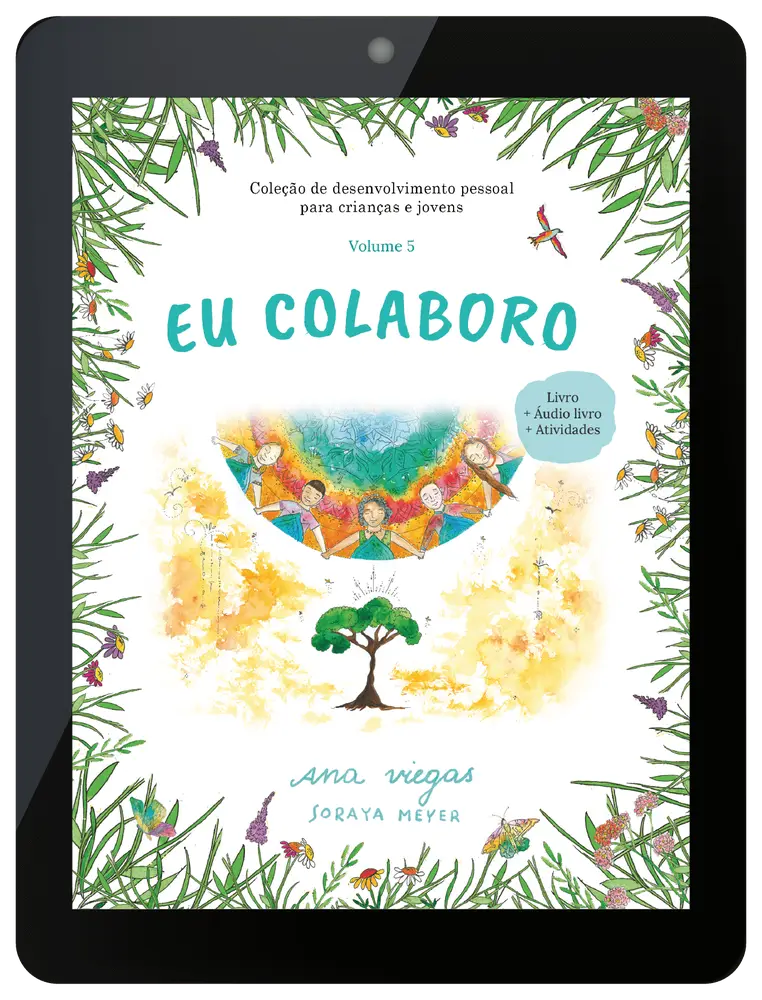 Ebook | Eu colaboro | Ebook 5 | Coleção de desenvolvimento pessoal para crianças e jovens - calonodedo