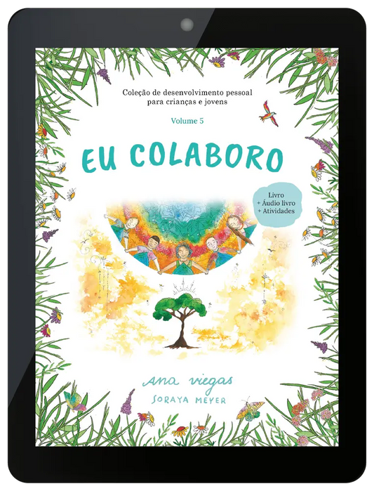 Ebook | Eu colaboro | Ebook 5 | Coleção de desenvolvimento pessoal para crianças e jovens - calonodedo