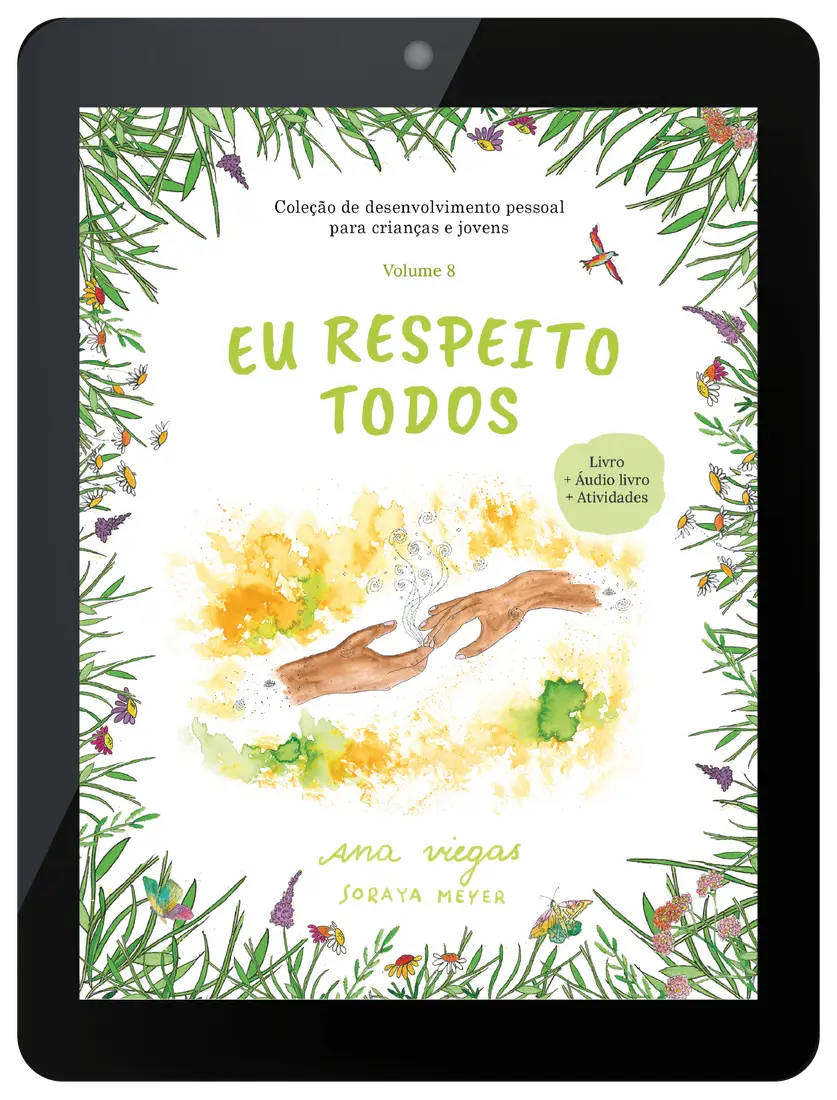 Ebook | Eu respeito todos | Ebook 8 | Coleção de desenvolvimento pessoal para crianças e jovens - calonodedo