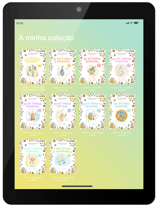 Coleção de literacia financeira para crianças e jovens | Ebook