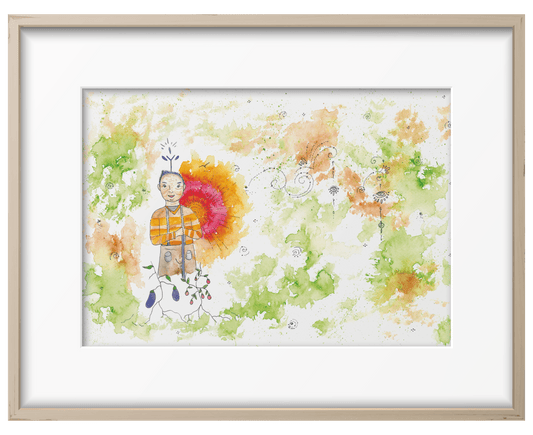 Ilustração - Avô Gaspar