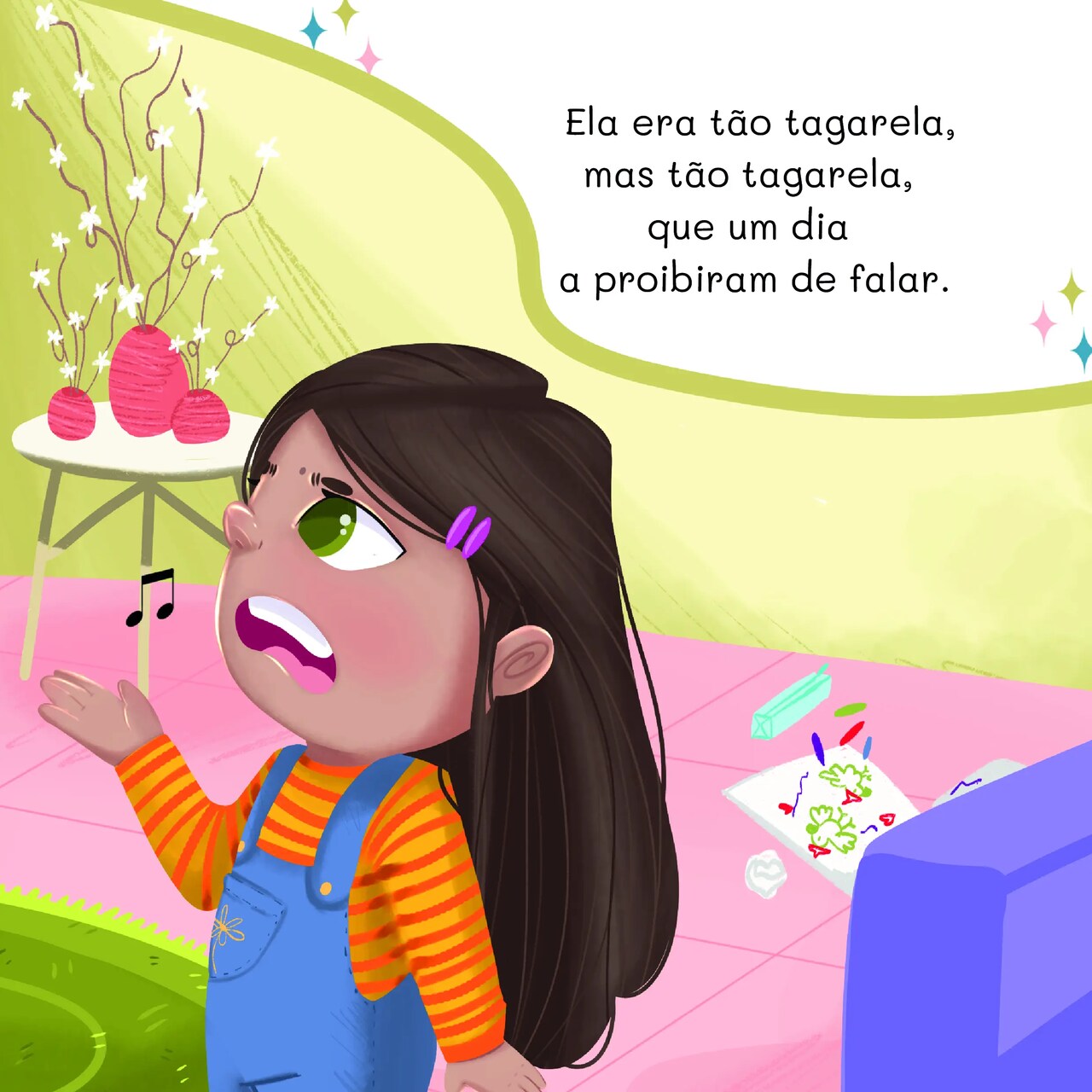 Marcela Tagarela – Chuva de palavras | Livro