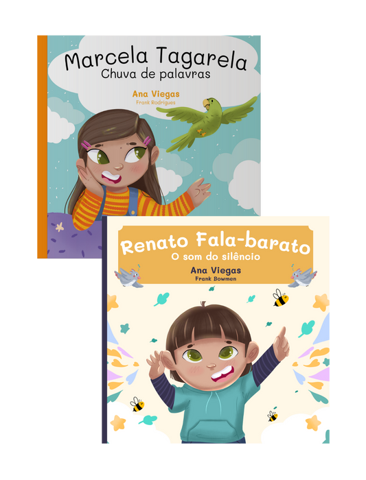 Pack Marcela Tagarela e Renato Fala-barato