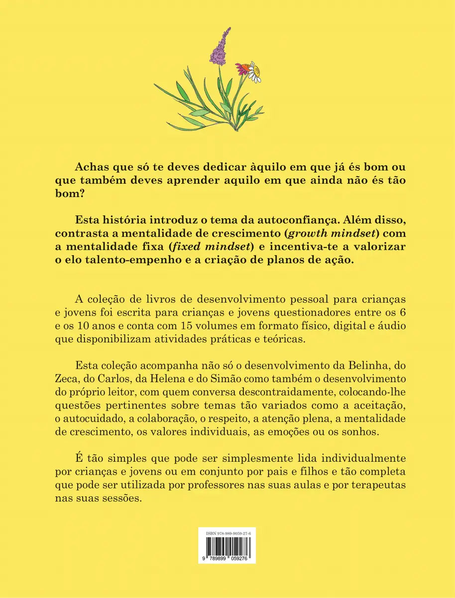 Áudio livro | Eu tenho uma mentalidade de crescimento | Audiolivro 10 | Coleção de desenvolvimento pessoal para crianças e jovens - calonodedo