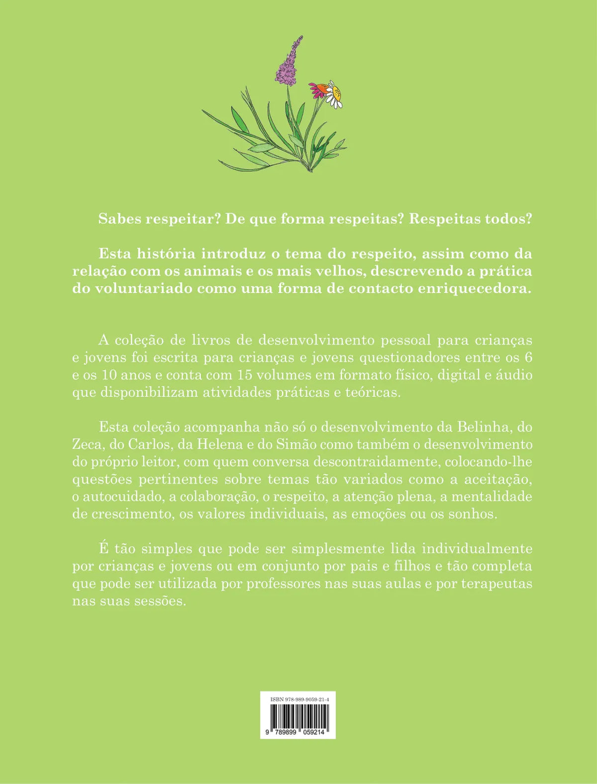 Ebook | Eu respeito todos | Ebook 8 | Coleção de desenvolvimento pessoal para crianças e jovens - calonodedo