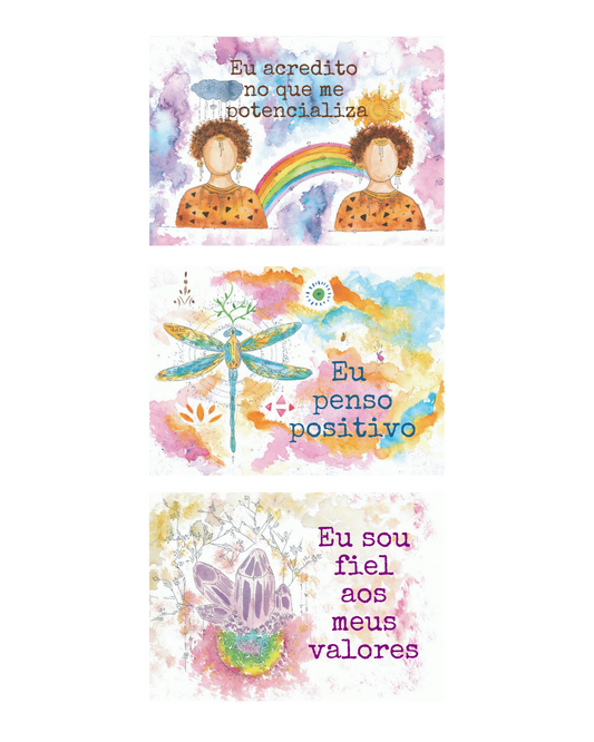 Papelaria | Mantras de desenvolvimento pessoal para crianças e jovens - calonodedo