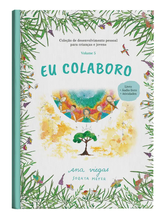 Livro | Eu colaboro | Livro 5 | Coleção de desenvolvimento pessoal para crianças e jovens - calonodedo