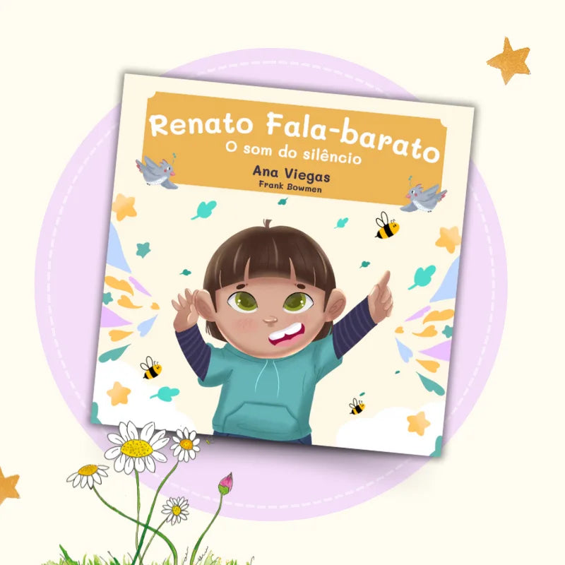 Capa de «Renato Fala-barato», com a personagem Renato de braços levantados.