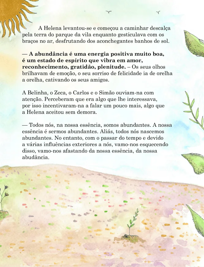 Livro | Eu tenho uma mentalidade de abundância | Livro 1 | Coleção de literacia financeira para crianças e jovens - calonodedo