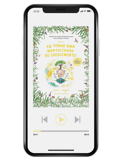Áudio livro | Eu tenho uma mentalidade de crescimento | Audiolivro 10 | Coleção de desenvolvimento pessoal para crianças e jovens - calonodedo