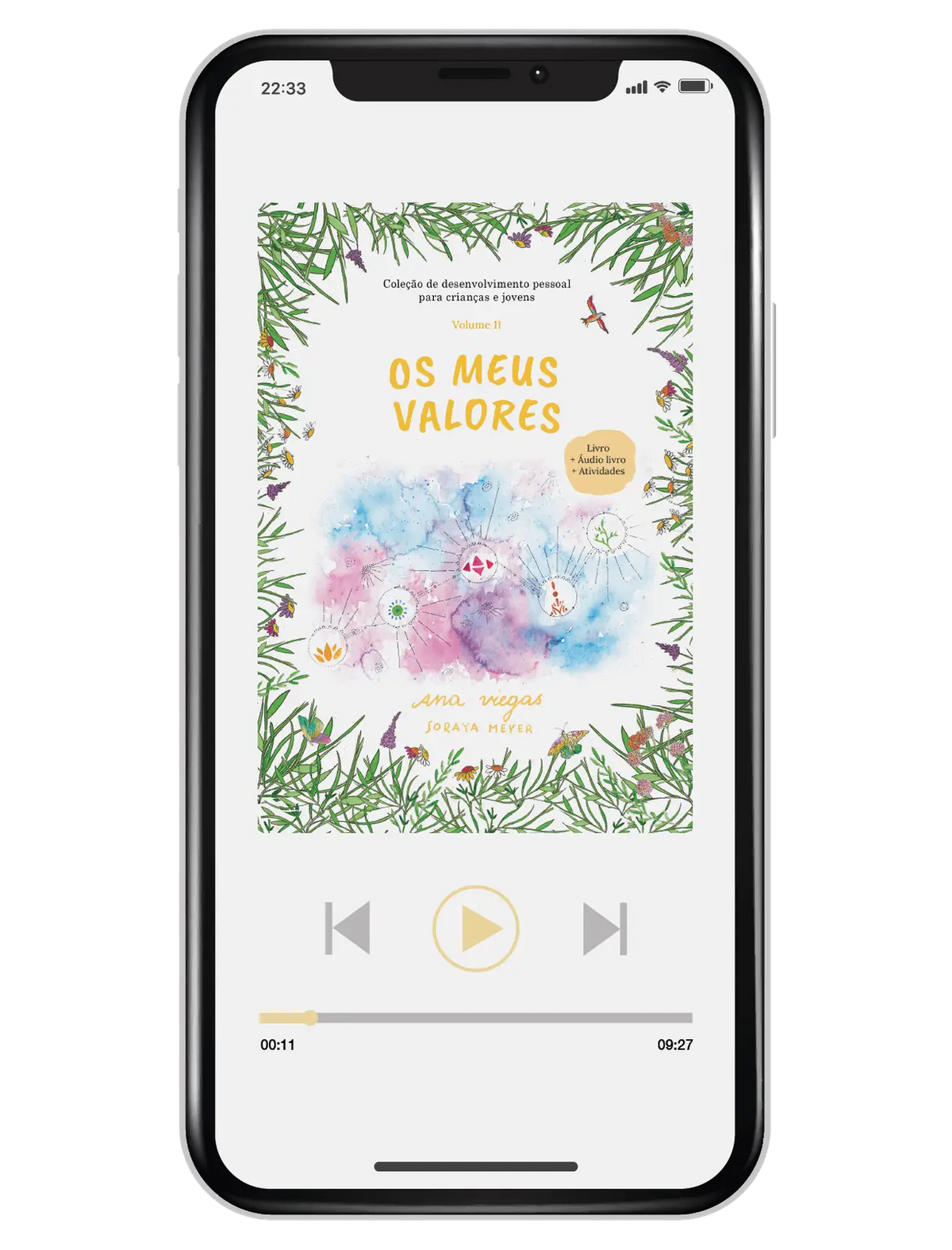 Áudio livro | Os meus valores | Audiolivro 11 | Coleção de desenvolvimento pessoal para crianças e jovens - calonodedo