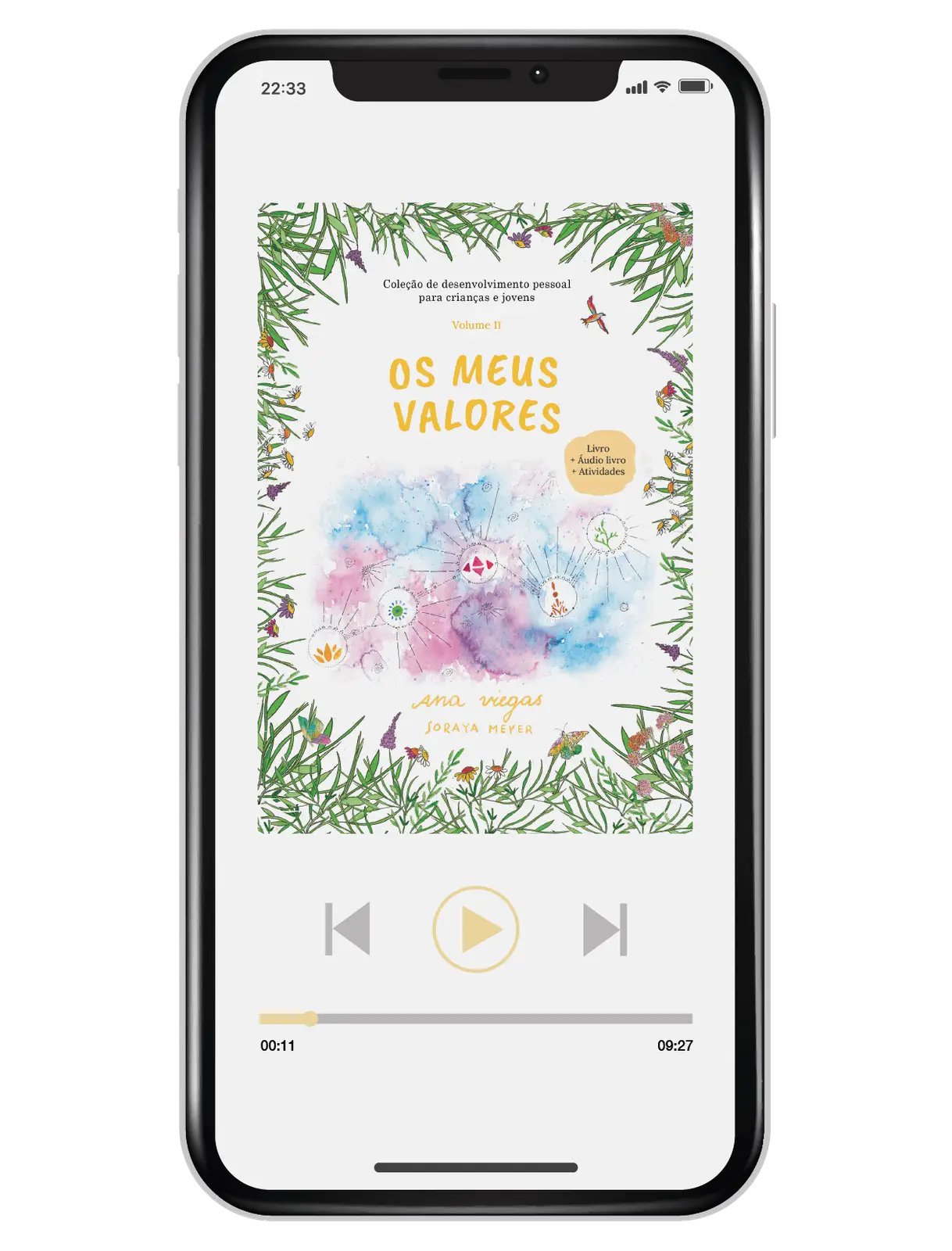 Áudio livro | Os meus valores | Audiolivro 11 | Coleção de desenvolvimento pessoal para crianças e jovens - calonodedo