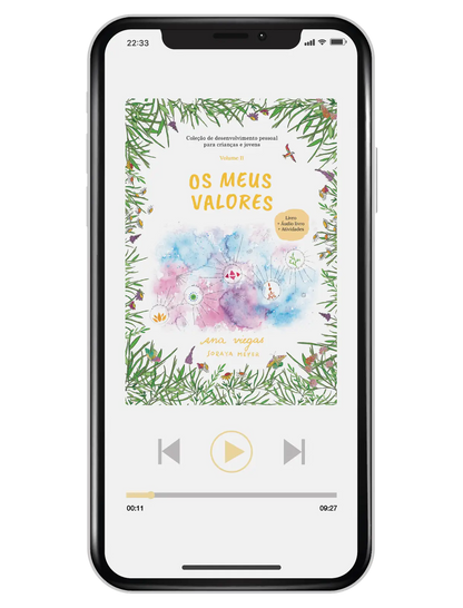 Áudio livro | Os meus valores | Audiolivro 11 | Coleção de desenvolvimento pessoal para crianças e jovens - calonodedo