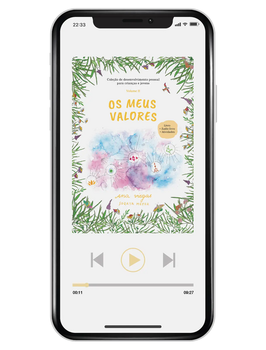 Áudio livro | Os meus valores | Audiolivro 11 | Coleção de desenvolvimento pessoal para crianças e jovens - calonodedo