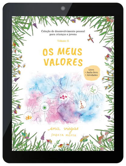 Ebook | Os meus valores | Ebook 11 | Coleção de desenvolvimento pessoal para crianças e jovens - calonodedo