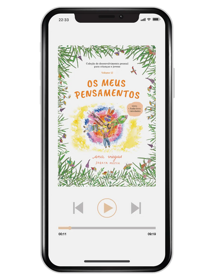 Áudio livro | Os meus pensamentos | Audiolivro 12 | Coleção de desenvolvimento pessoal para crianças e jovens - calonodedo