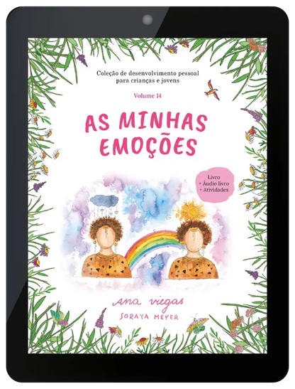 Ebook | As minhas emoções | Ebook 14 | Coleção de desenvolvimento pessoal para crianças e jovens - calonodedo