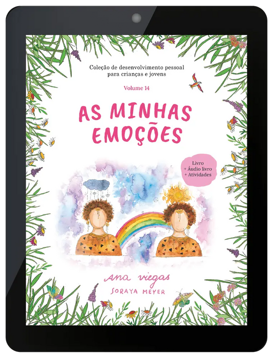 Ebook | As minhas emoções | Ebook 14 | Coleção de desenvolvimento pessoal para crianças e jovens - calonodedo