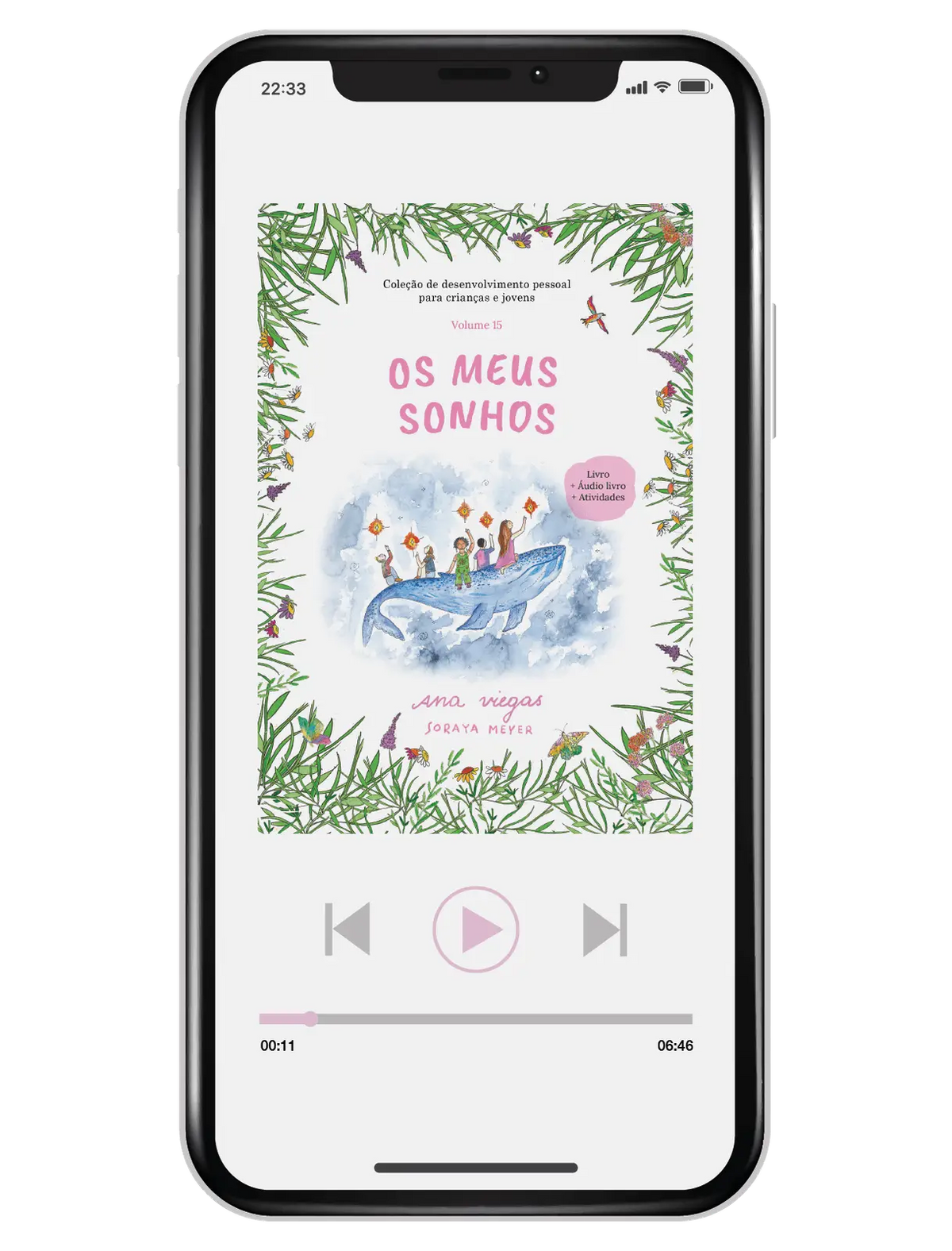 Áudio livro | Os meus sonhos | Audiolivro 15 | Coleção de desenvolvimento pessoal para crianças e jovens - calonodedo