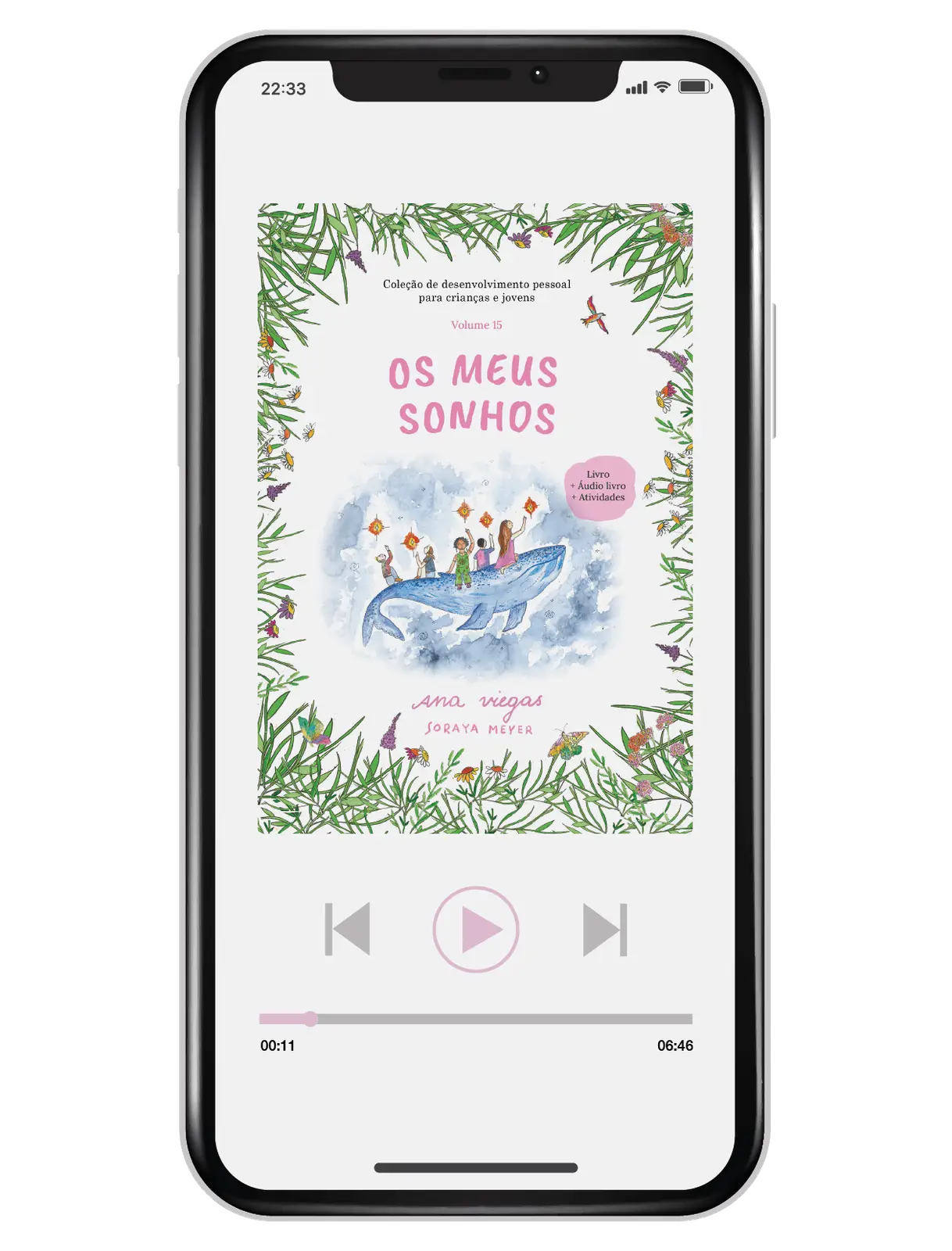 Áudio livro | Os meus sonhos | Audiolivro 15 | Coleção de desenvolvimento pessoal para crianças e jovens - calonodedo