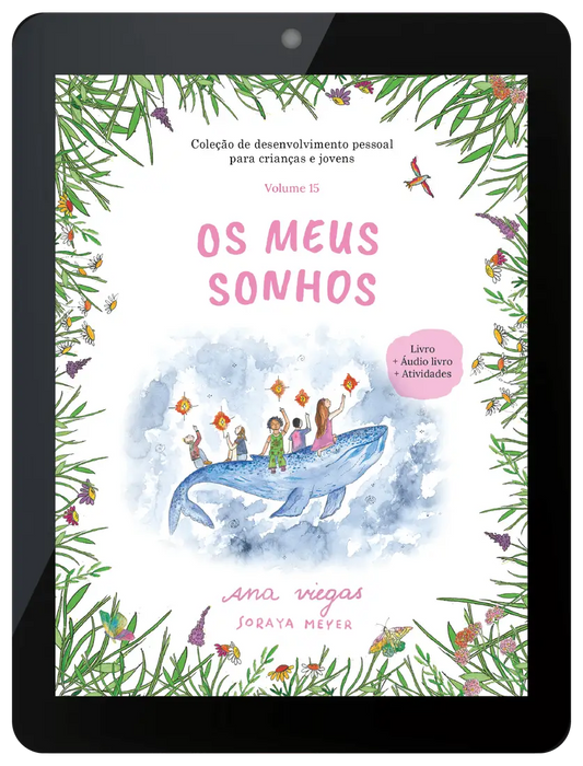 Ebook | Os meus sonhos | Ebook 15 | Coleção de desenvolvimento pessoal para crianças e jovens - calonodedo