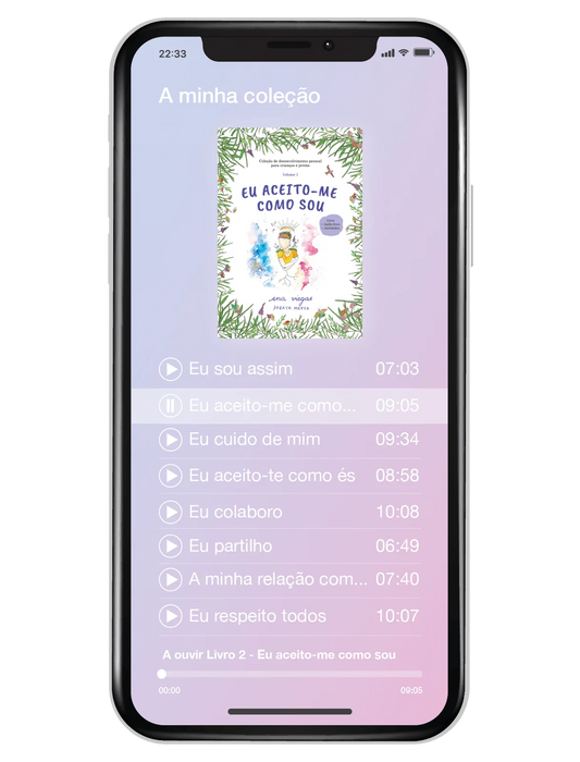 Áudio livro | Coleção de desenvolvimento pessoal para crianças e jovens | Audiolivro - calonodedo