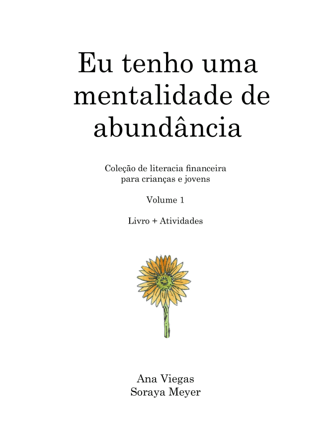 Eu tenho uma mentalidade de abundância - Ebook