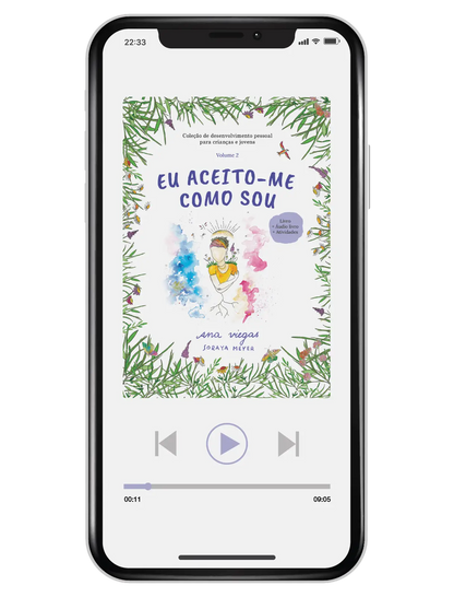 Áudio livro | Eu aceito-me como sou | Audiolivro 2 | Coleção de desenvolvimento pessoal para crianças e jovens - calonodedo