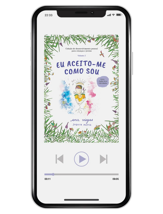 Áudio livro | Eu aceito-me como sou | Audiolivro 2 | Coleção de desenvolvimento pessoal para crianças e jovens - calonodedo