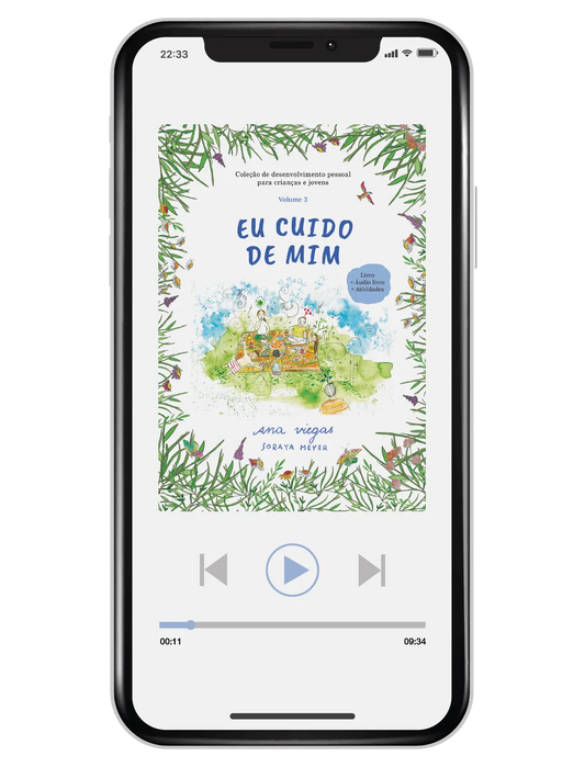 Áudio livro | Eu cuido de mim | Audiolivro 3 | Coleção de desenvolvimento pessoal para crianças e jovens - calonodedo