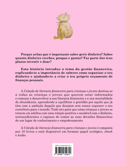 Livro | Eu sei gerir dinheiro | Livro 3 | Coleção de literacia financeira para crianças e jovens - calonodedo