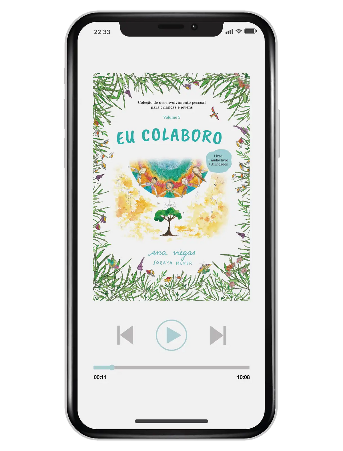Áudio livro | Eu colaboro | Audiolivro 5 | Coleção de desenvolvimento pessoal para crianças e jovens - calonodedo
