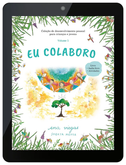 Ebook | Eu colaboro | Ebook 5 | Coleção de desenvolvimento pessoal para crianças e jovens - calonodedo