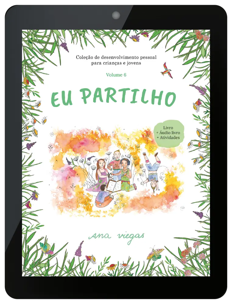 Ebook | Eu partilho | Ebook 6 | Coleção de desenvolvimento pessoal para crianças e jovens - calonodedo