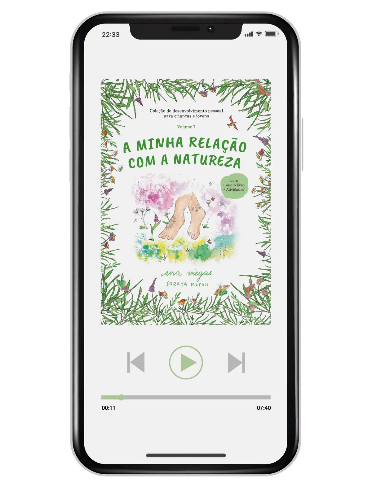 Áudio livro | A minha relação com a natureza | Audiolivro 7 | Coleção de desenvolvimento pessoal para crianças e jovens - calonodedo