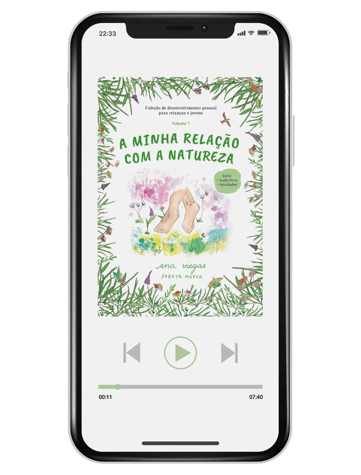 Áudio livro | A minha relação com a natureza | Audiolivro 7 | Coleção de desenvolvimento pessoal para crianças e jovens - calonodedo