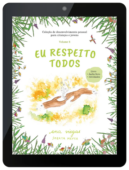 Ebook | Eu respeito todos | Ebook 8 | Coleção de desenvolvimento pessoal para crianças e jovens - calonodedo