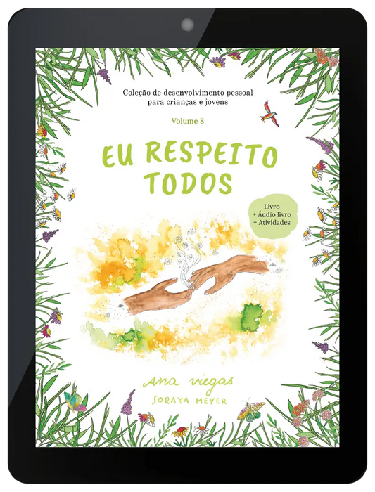 Ebook | Eu respeito todos | Ebook 8 | Coleção de desenvolvimento pessoal para crianças e jovens - calonodedo