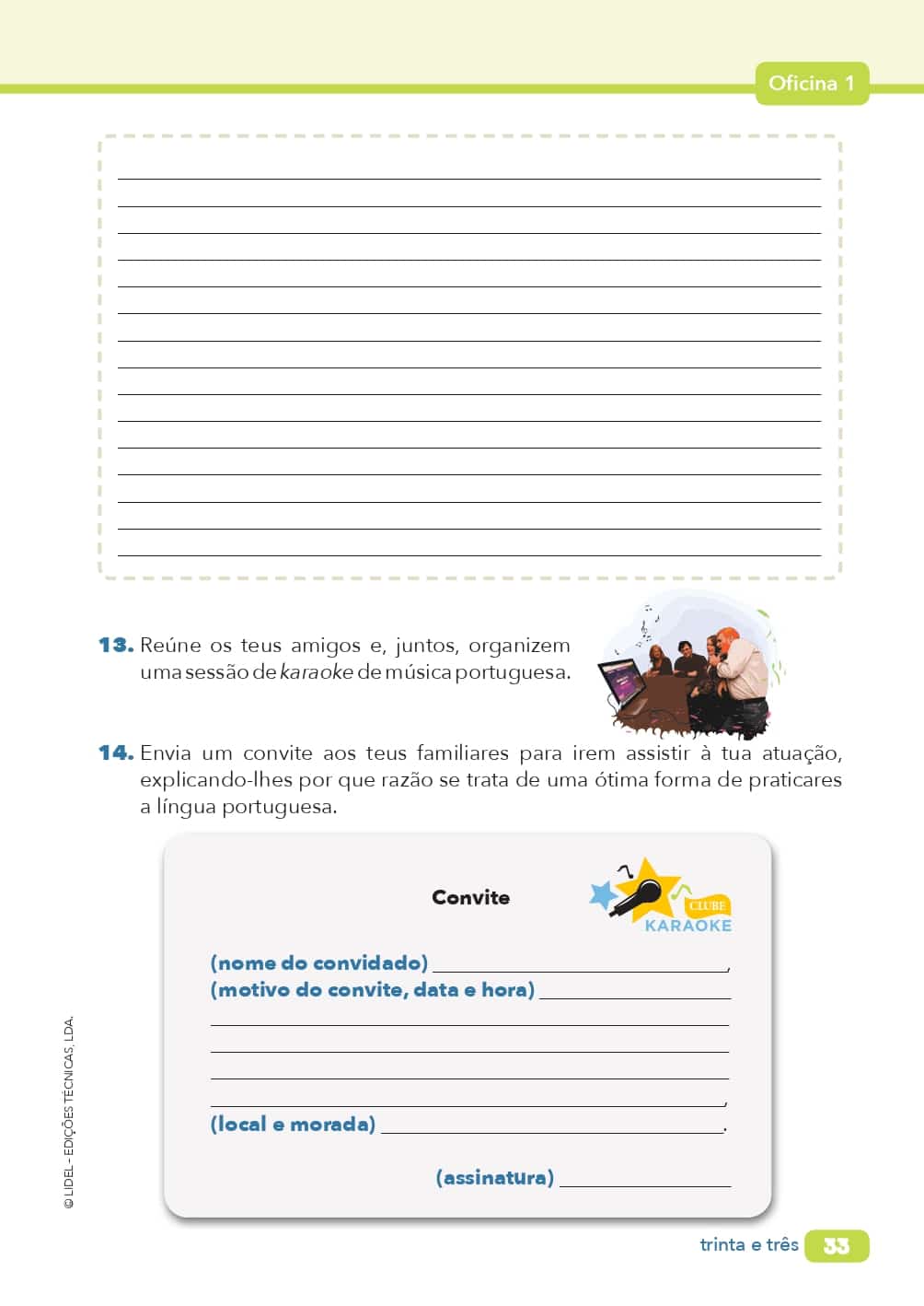 Pack «Oficinas de leitura recreativa e de escrita criativa»