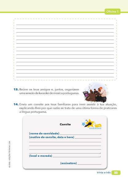 Pack «Oficinas de leitura recreativa e de escrita criativa»