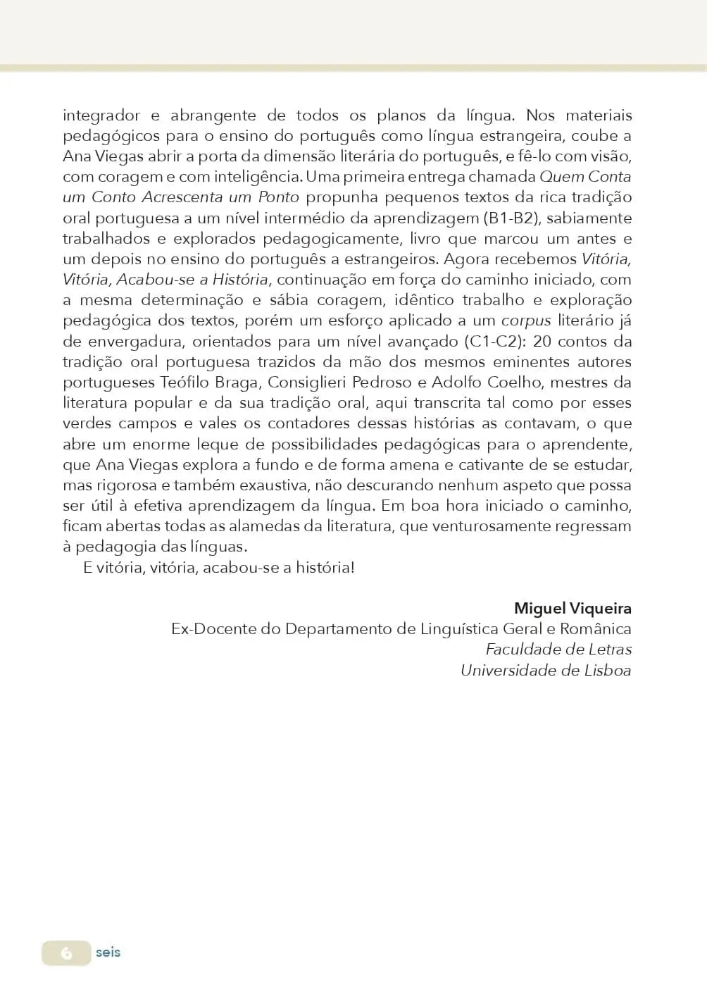 Livro | Vitória, vitória, acabou-se a história | Oficinas de leitura recreativa e de escrita criativa | Nível avançado - calonodedo