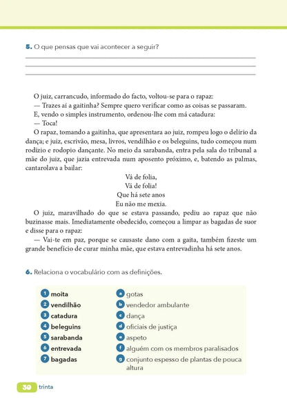 Livro | Vitória, vitória, acabou-se a história | Oficinas de leitura recreativa e de escrita criativa | Nível avançado - calonodedo