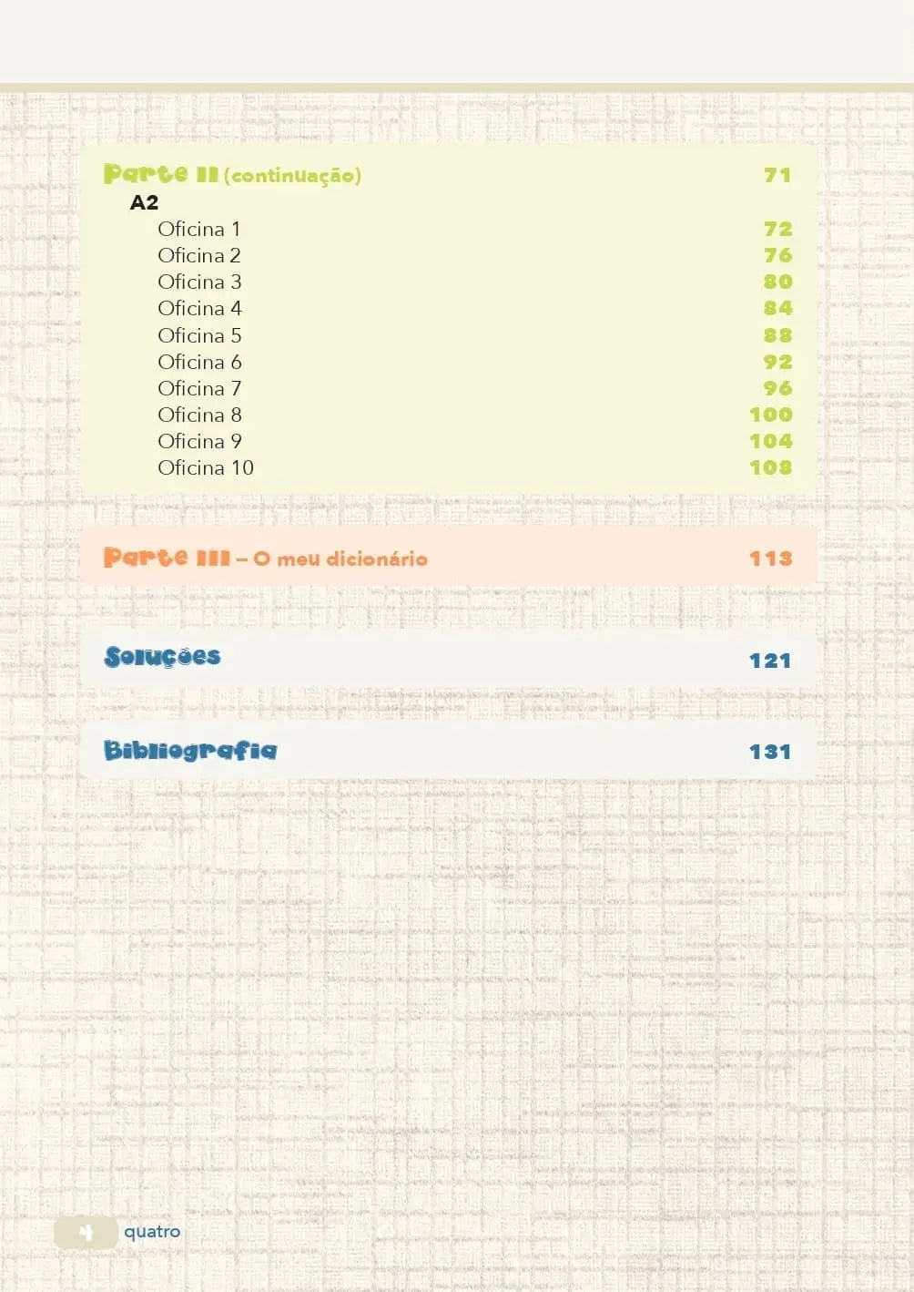 Livro | Pack «Oficinas de leitura recreativa e de escrita criativa» | Nível inicial, intermédio e avançado - calonodedo