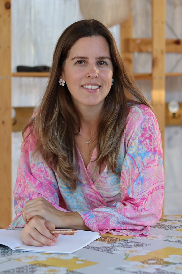 Fotografia da autora Ana Viegas, da livraria Calo no Dedo