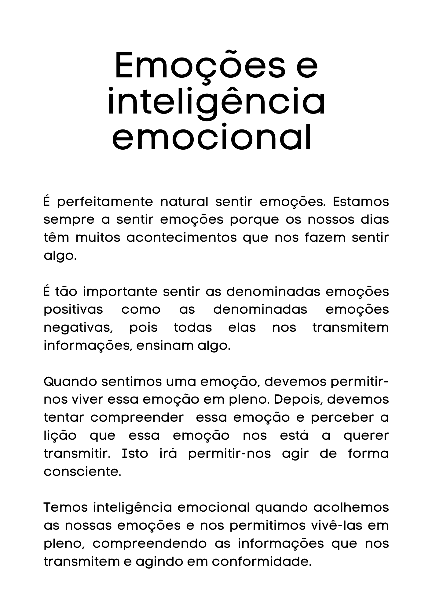 Pack «Inteligência emocional»